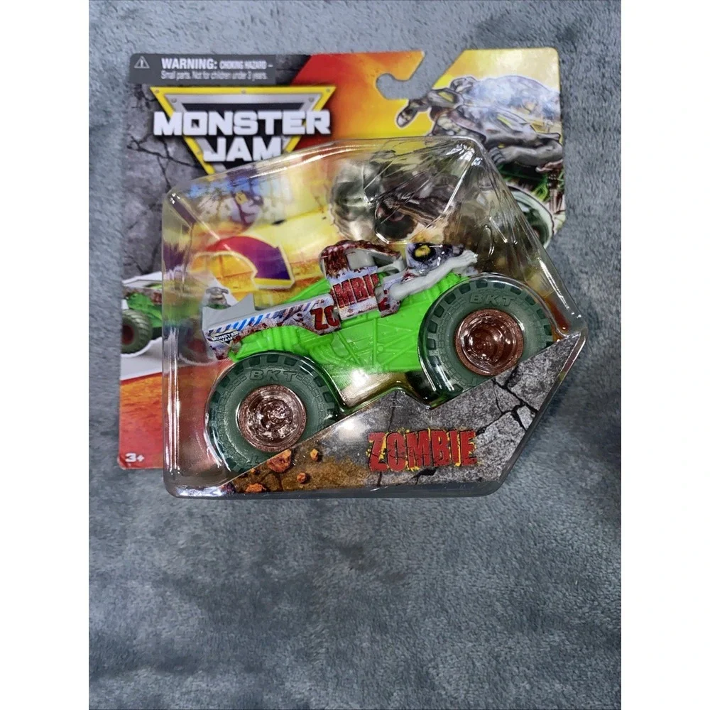 Monster Jam Diecast Truck Smash Bash Zombie Wild Side Lot of 2 Collectable‎ NEW